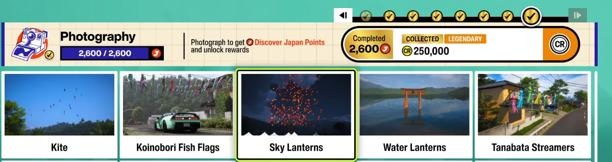 Sky Lanterns in Forza Horizon 6