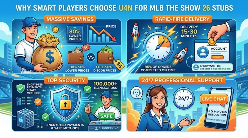 Why Smart Players Choose U4N for MLB The Show 26 Stubs