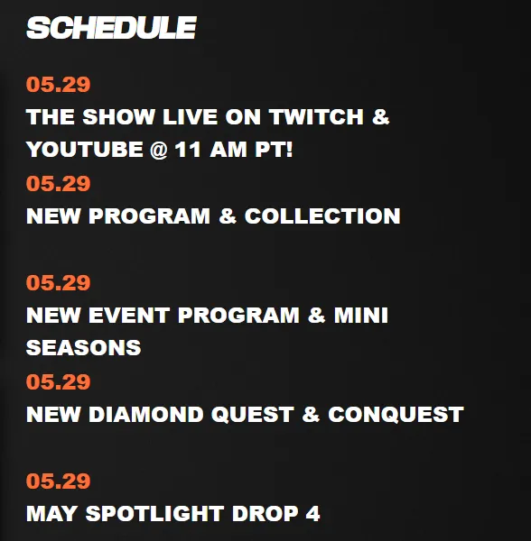 MLB The Show: Huge May 29th Schedule Update