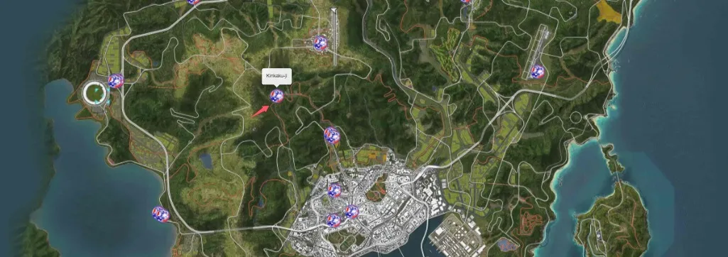Kinkaku-ji Map Location