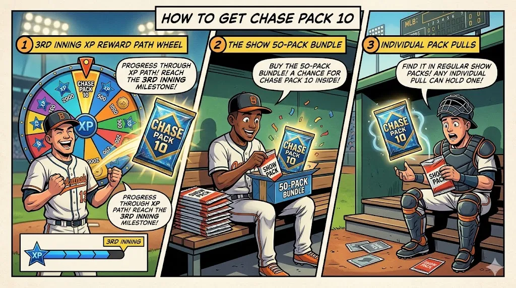How to Get Chase Pack 10 in MLB The Show 26