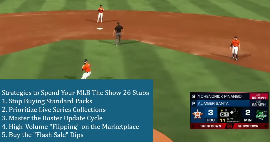 Top 5 Strategies to Spend Your MLB The Show 26 Stubs Wisely