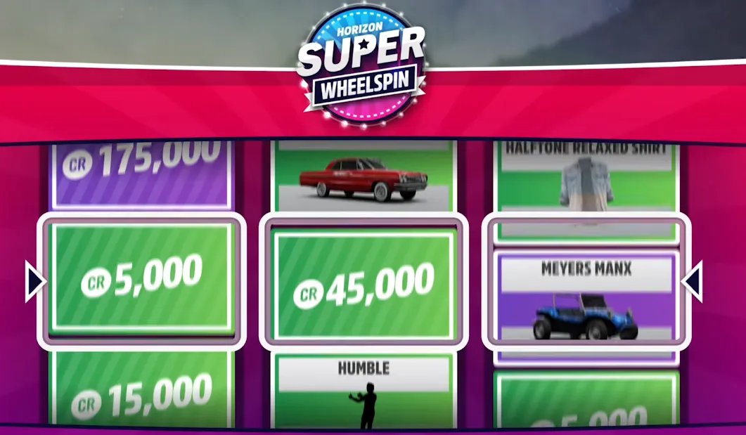 Forza Horizon 6 Super Wheelspins