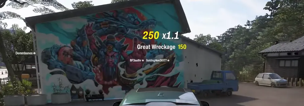 Forza Horizon 6 Dragon 76 mural