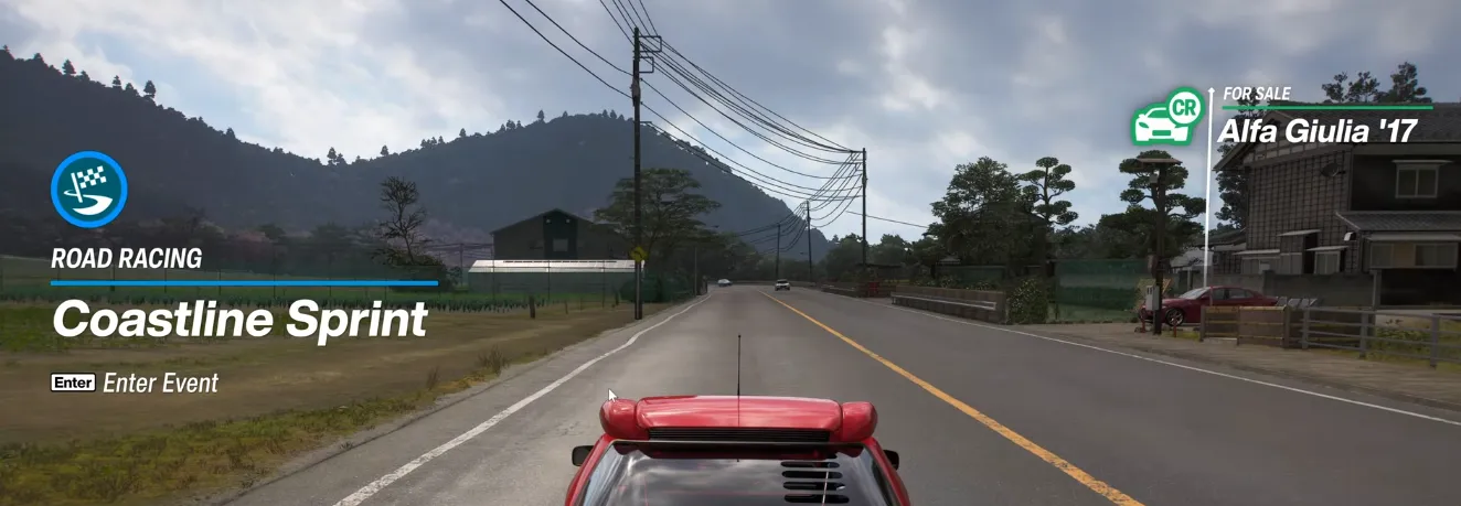 Coastline Sprint in Forza Horizon 6