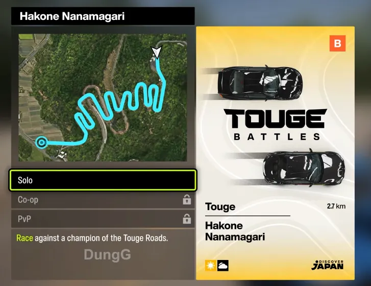 Hakone Nanamagari Touge Race