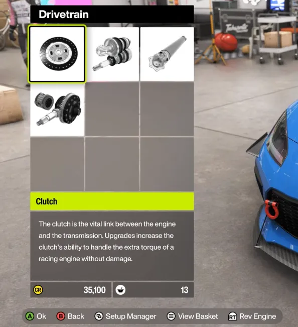 Forza Horizon 6 Drivetrain