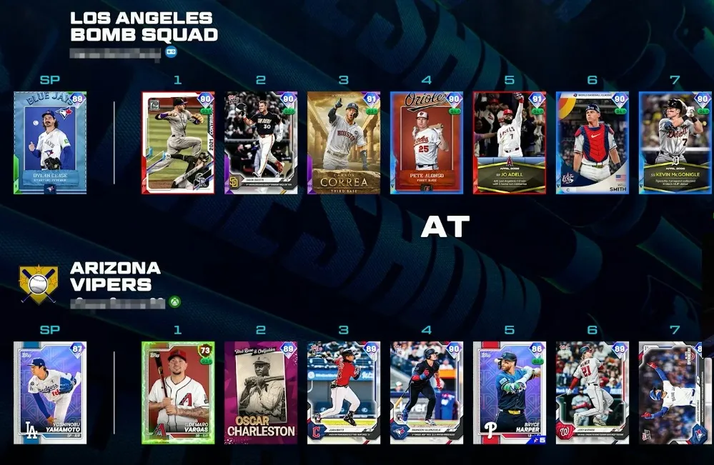 MLB The Show 26 Head-To-Head (H2H)