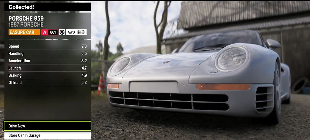 Forza Horizon 6 1987 Porsche 959