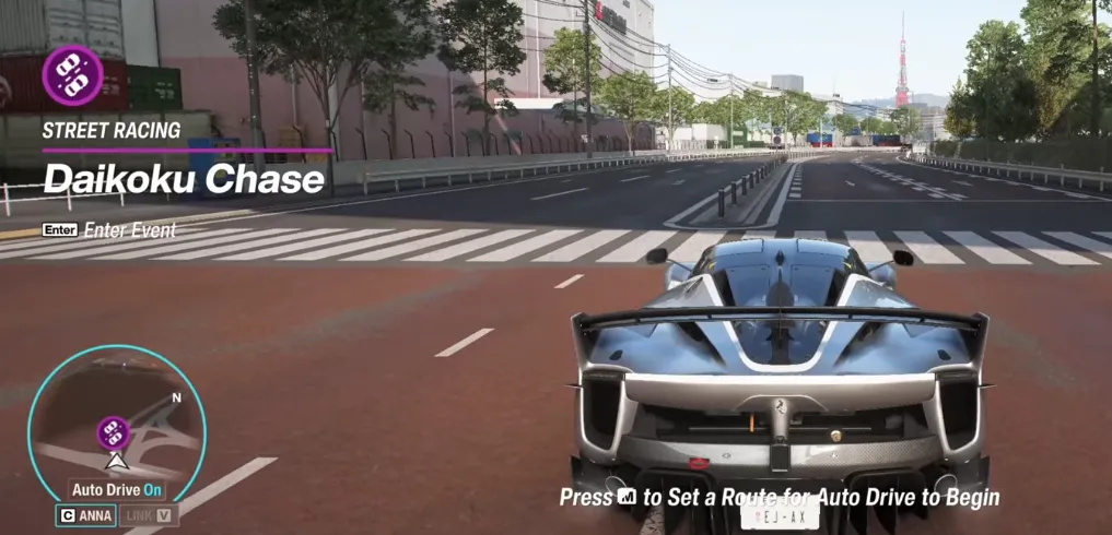 FH6 Daikoku Chase Street Racing Event