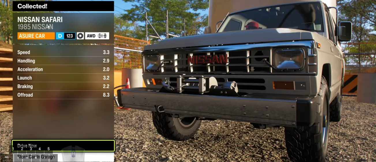 Forza Horizon 6 1985 Nissan Safari Turbo