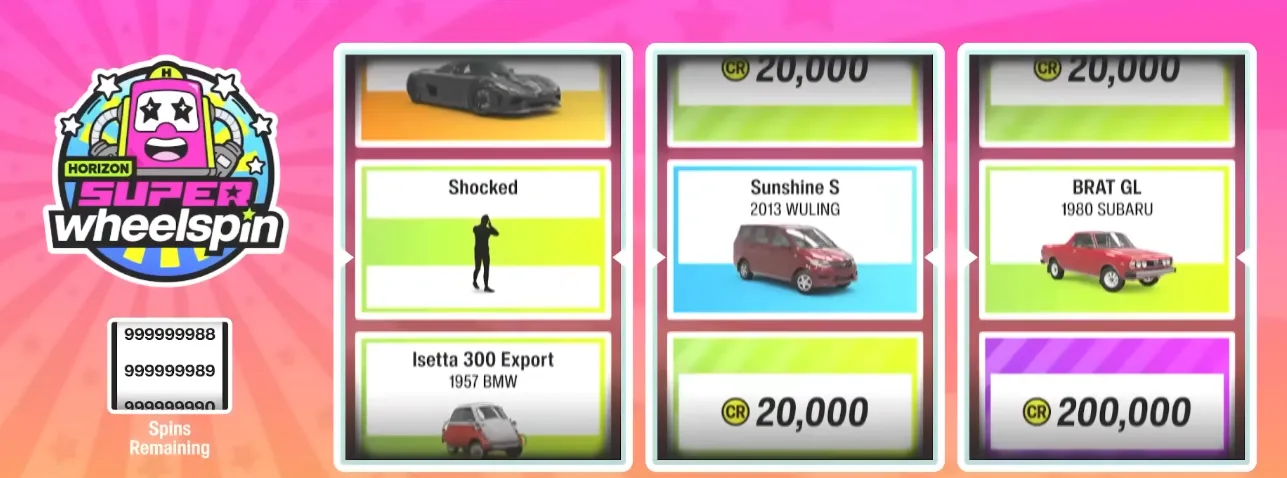 Forza Horizon 6 Wheelspin