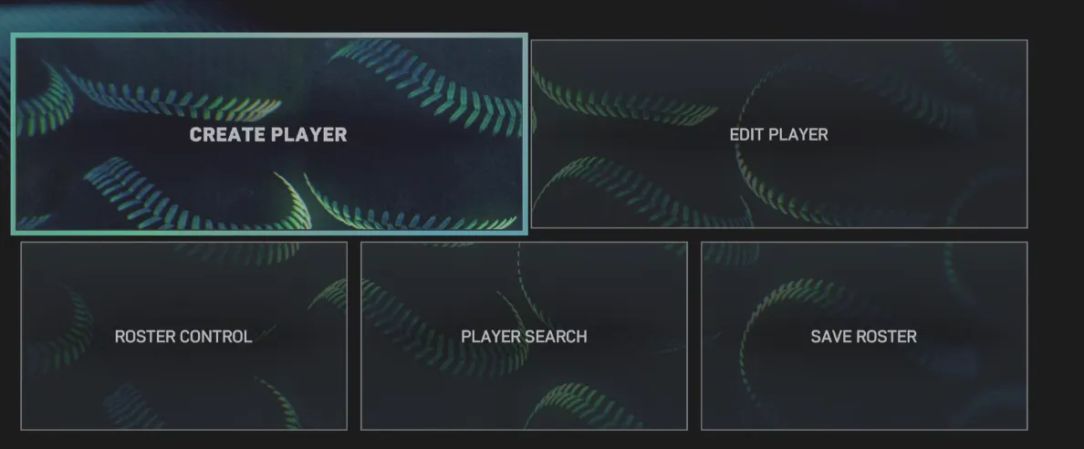 Create Player to Your Roster - MLB The Show 26