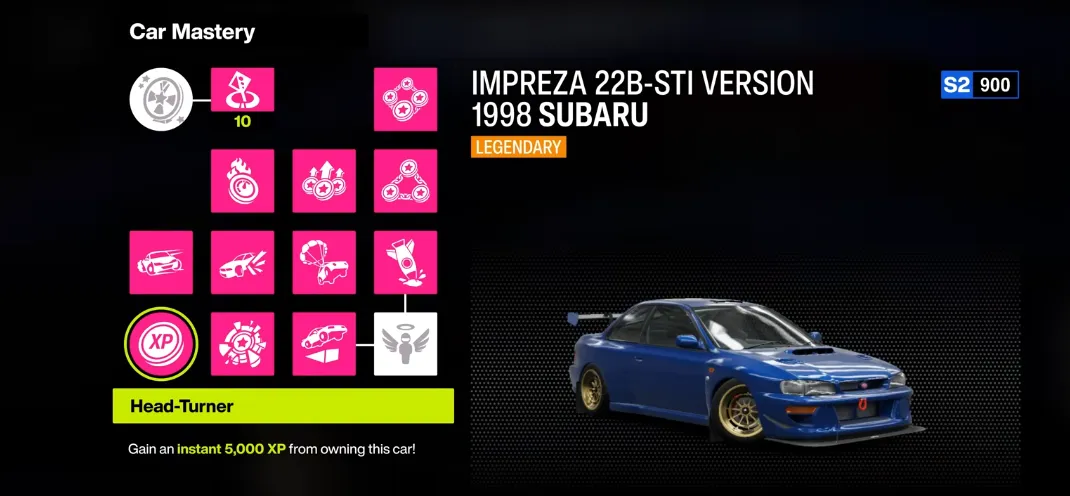 Forza Horizon 6 Upgrade Car Mastery Cards