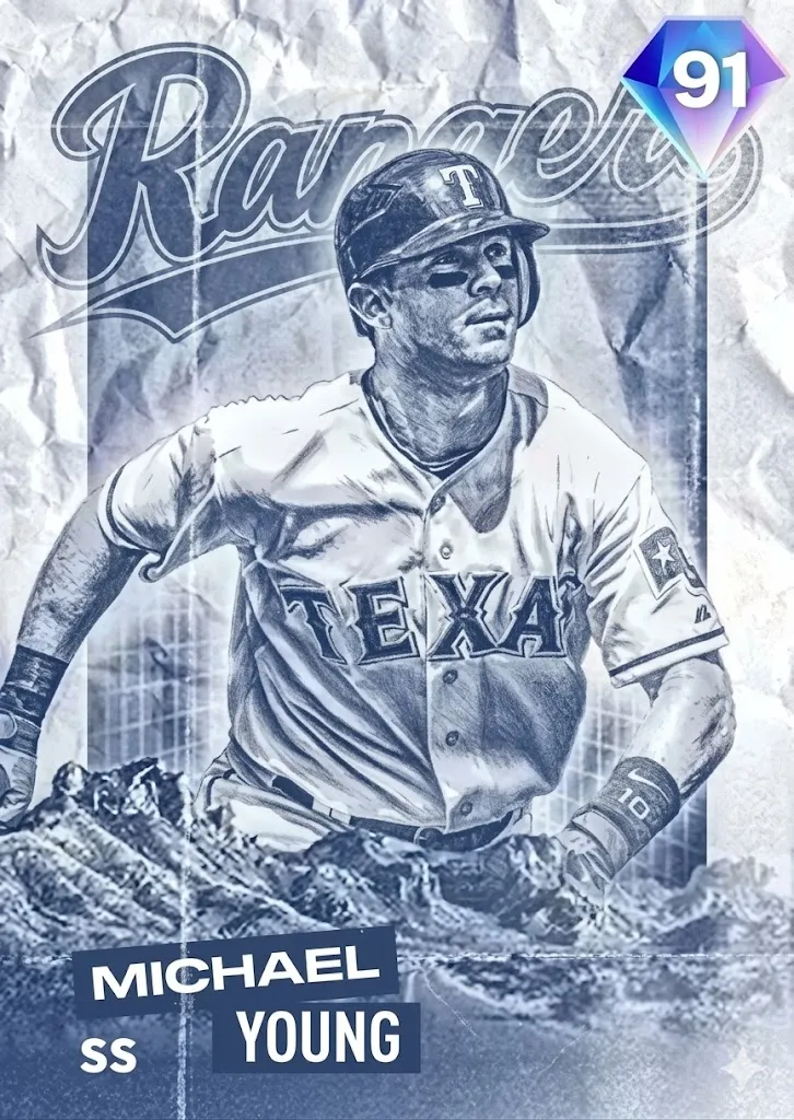 Michael Young (SS, TEX) – 91 OVR