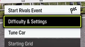 Adjust Difficulty and Settings