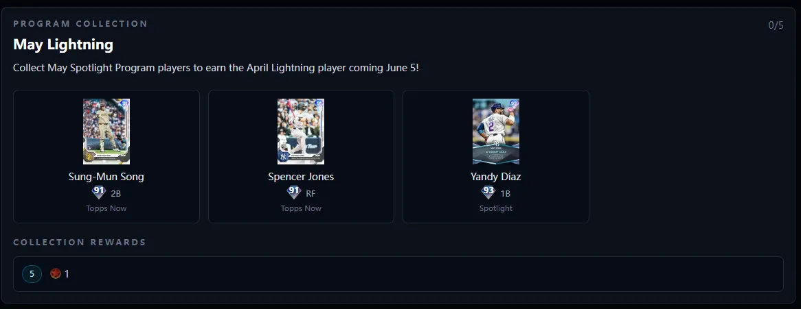 MLB The Show 26 May Lightning