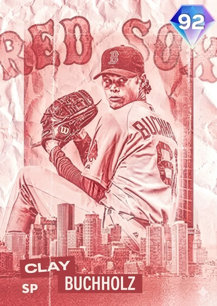 92 OVR Clay Buchholz (SP, Red Sox)