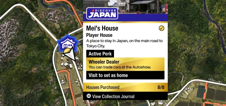 Outside Mei's House in the Ohtani region