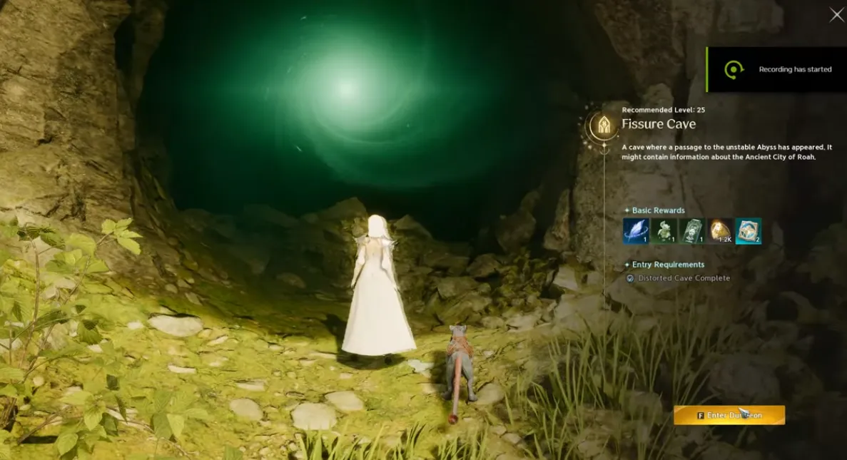 Aion 2 Fissure Cave Location