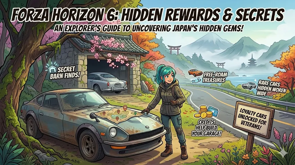 Forza Horizon 6: Hidden Rewards & Secrets