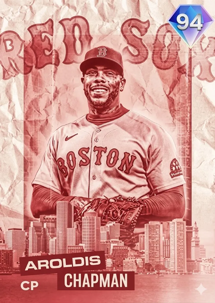 Aroldis Chapman, CP, BOS (94 OVR)