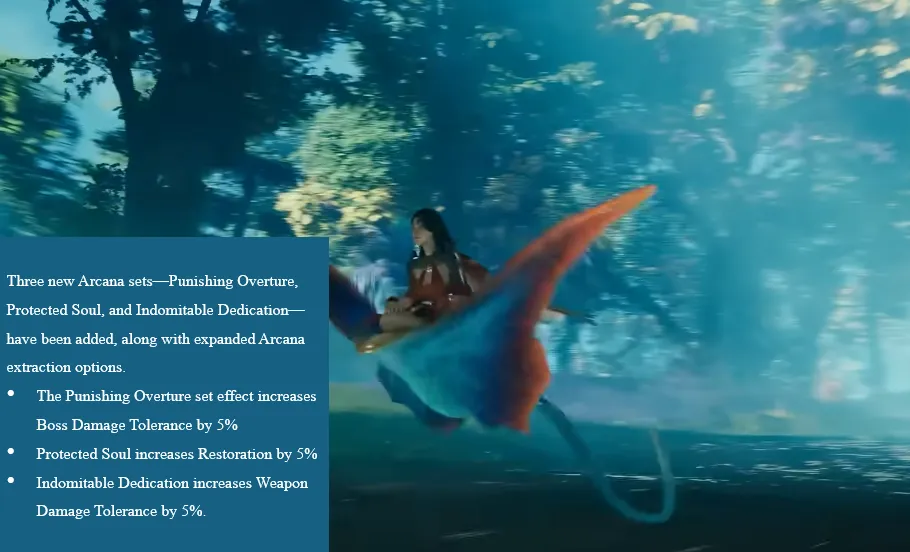 Aion 2 New Arcana Set Effects