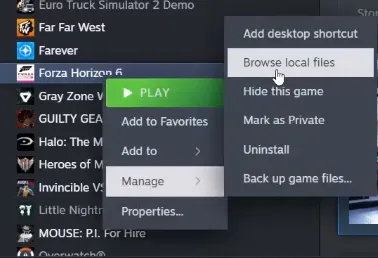 Locate your game installation folder