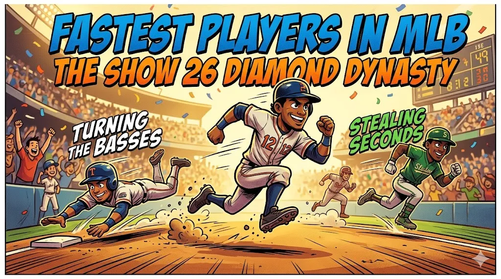Fastest Players in MLB The Show 26 Diamond Dynasty