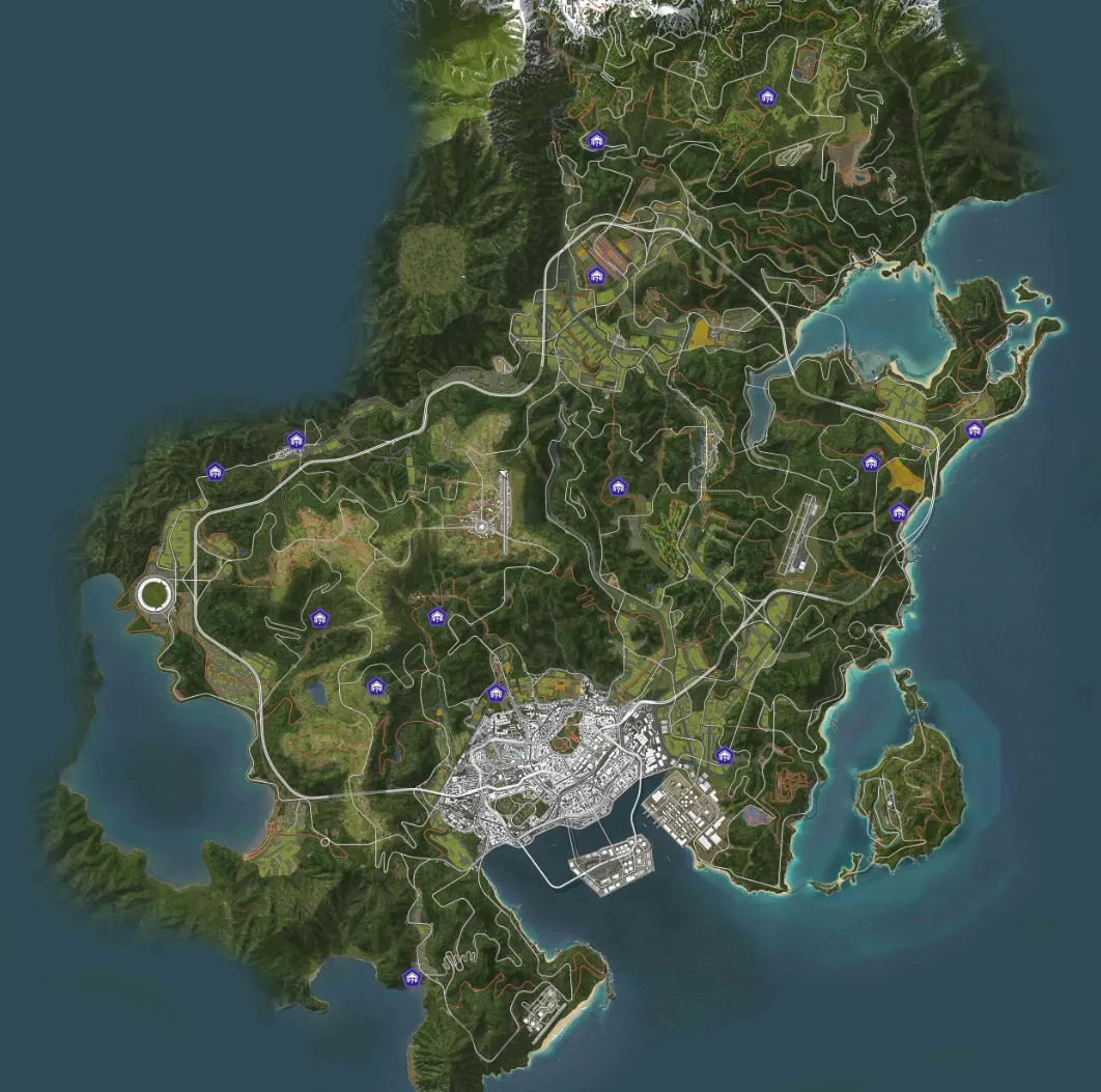 Forza Horizon 6 Abandoned Cars Maps