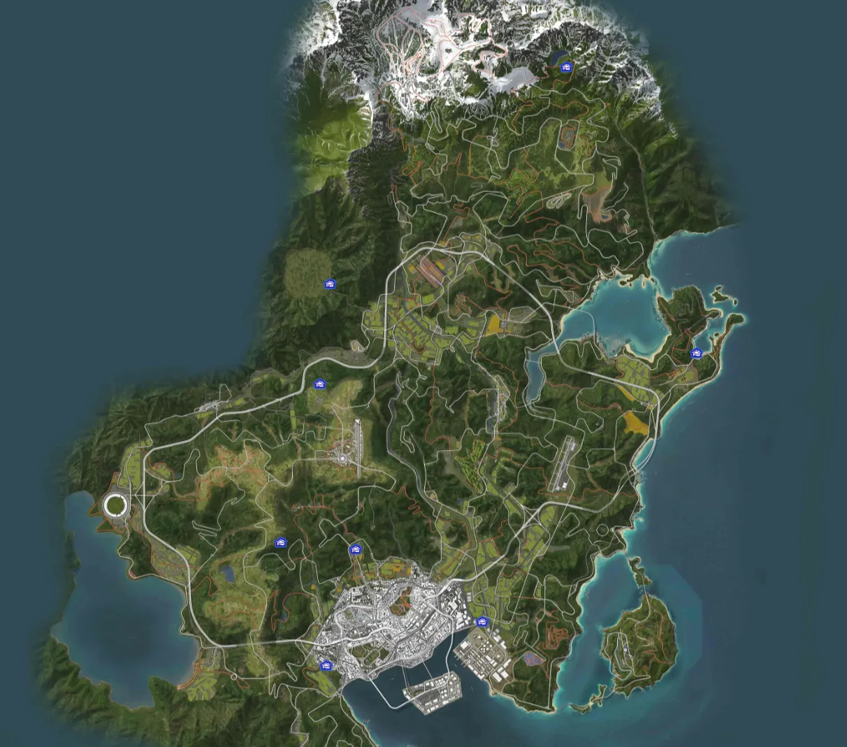 Forza Horizon 6 Player House Locations