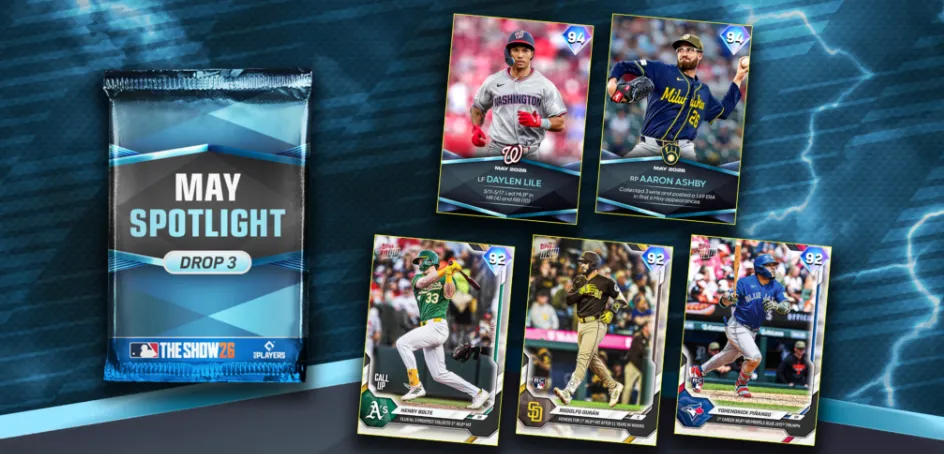 MLB The Show 26 May Spotlight Program & Pack Drop 3