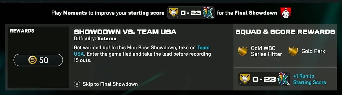 MLB The Show 26 Showdown