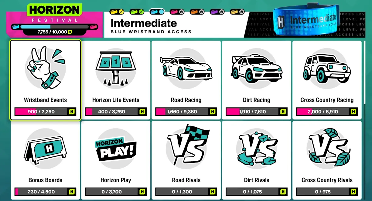 Forza Horizon 6 Intermediate