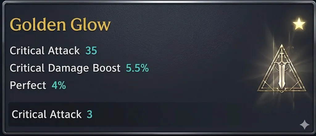 What is the Golden Glow Title?