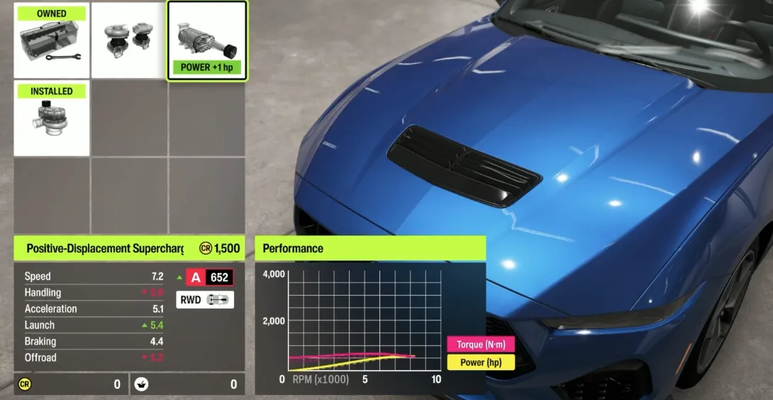 FH6 Displacement Supercharger