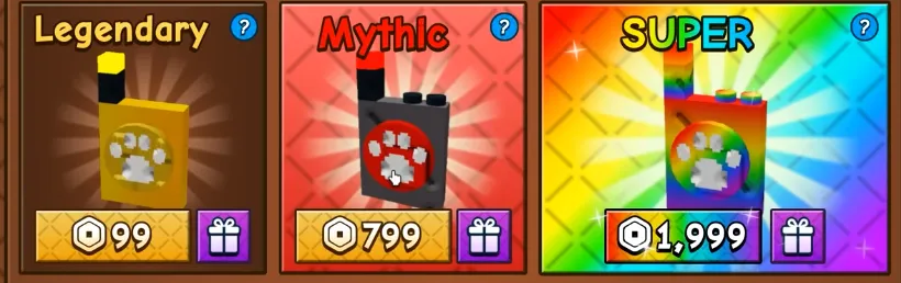 List of Grow A Garden 2 Pets by Tier
