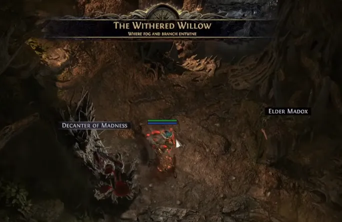 PoE 2 Unlock the Withered Willow Anointing Station