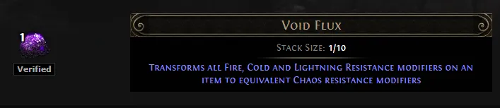 PoE 2 Void Flux
