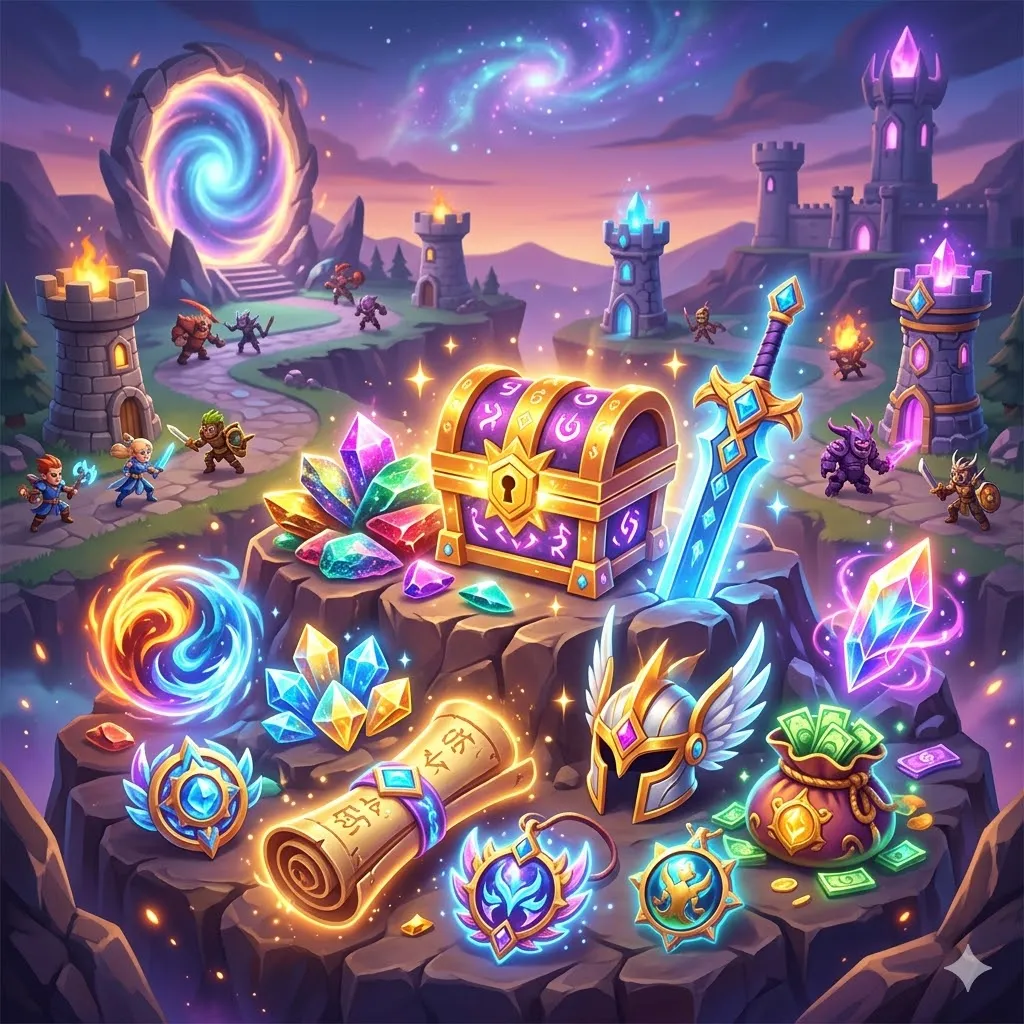 全明星塔防X 物品