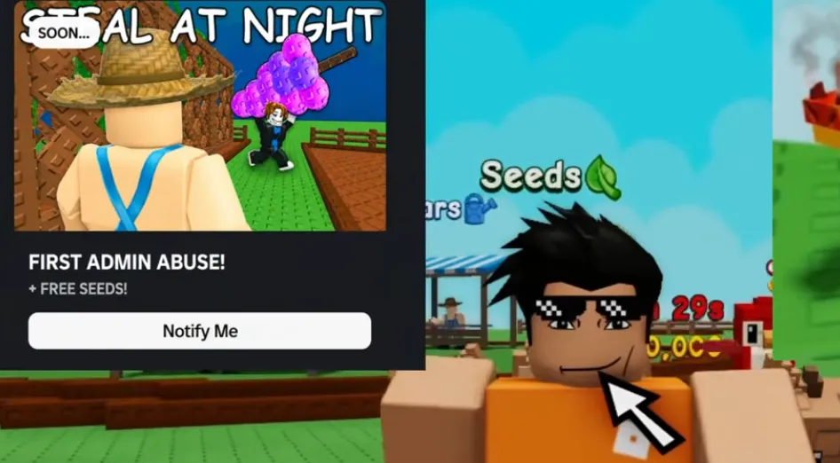Grow a Garden 2 Next Admin Abuse Time