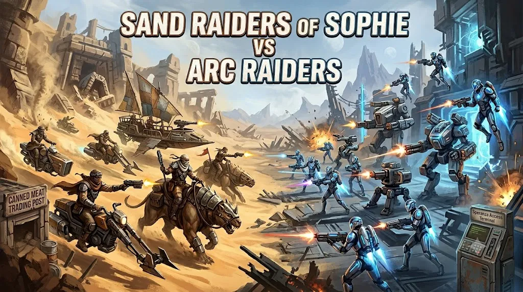 Sand Raiders of Sophie Vs Arc Raiders