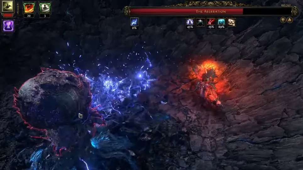 PoE 2 Fight The Aberration Boss
