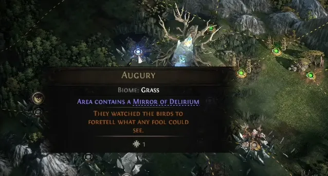 PoE 2 Locate the Delirium Node