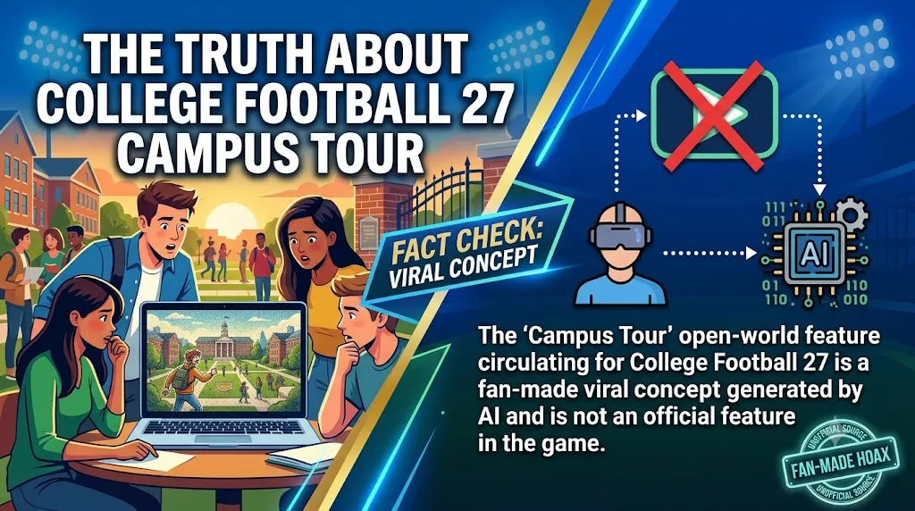 The Truth About College Football 27 Campus Tour