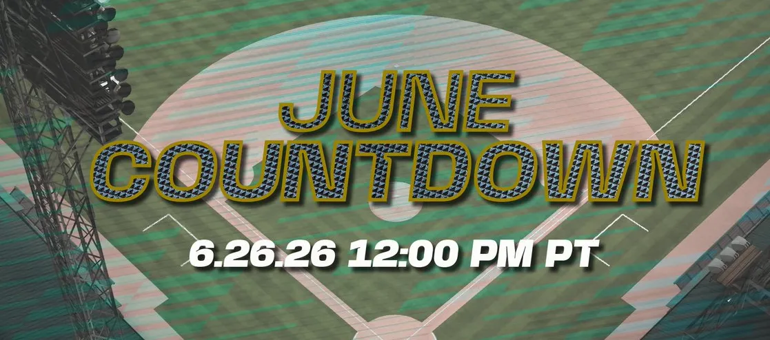 MLB The Show 26 June Countdown