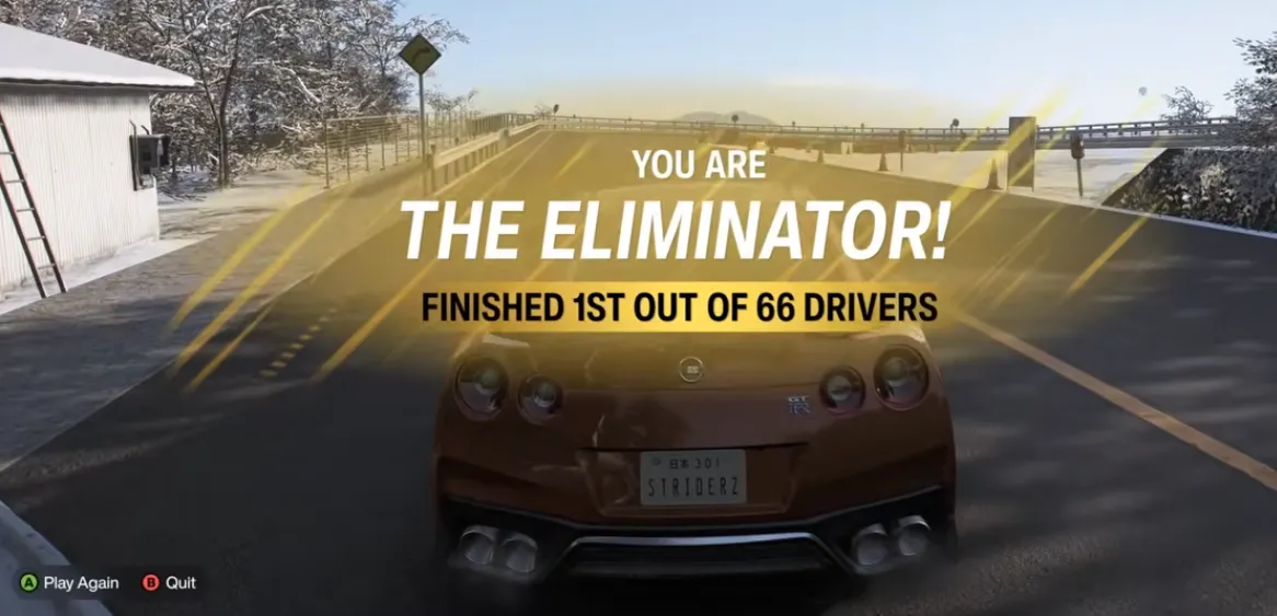 Forza Horizon 6 You are the Eliminator