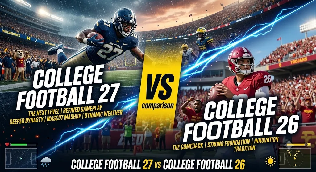 College Football 27 vs College Football 26