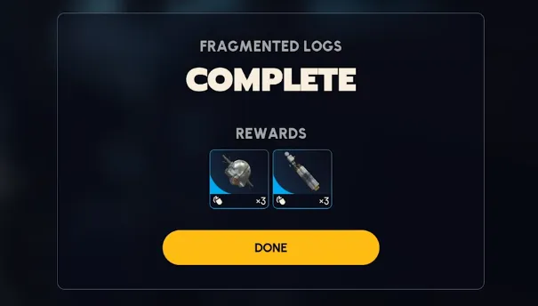 Arc Raiders Fragmented Logs quest rewards