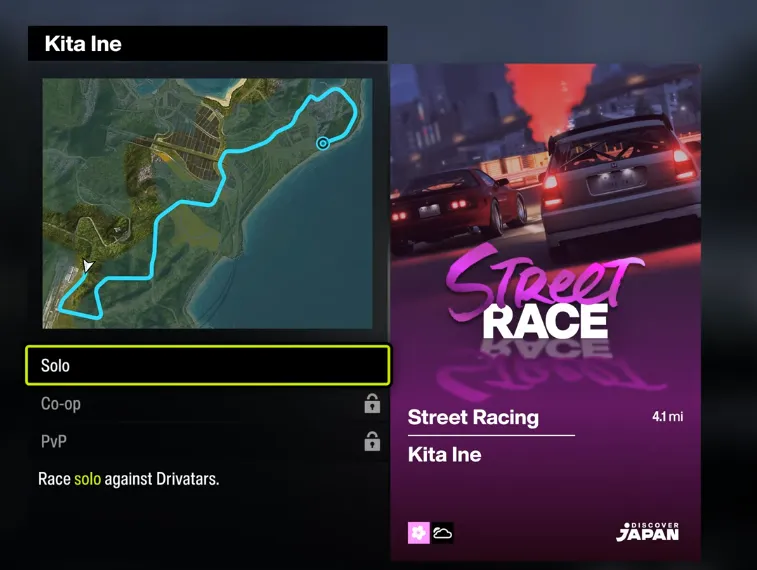 Forza Horizon 6 Kita Ine Street Racing Event